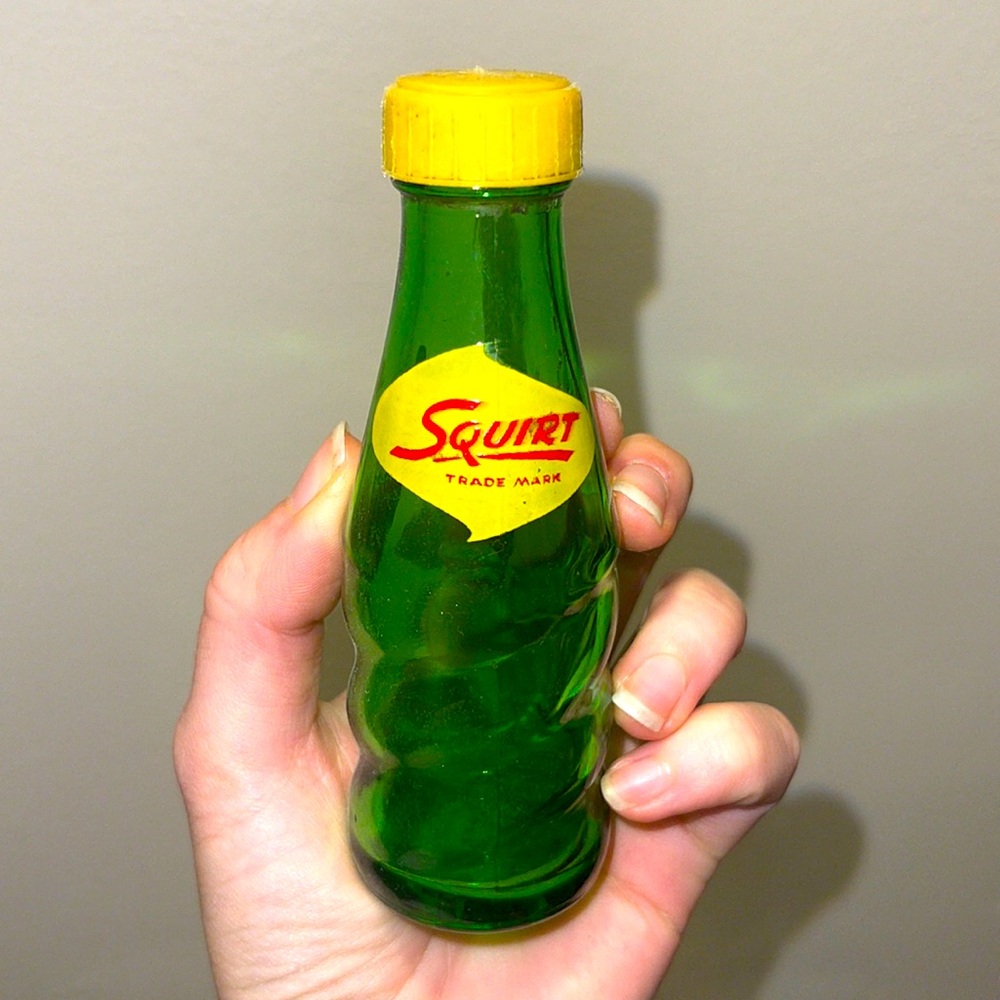 Vintage Squirt glass shaker